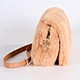 faux fur crossbody bag